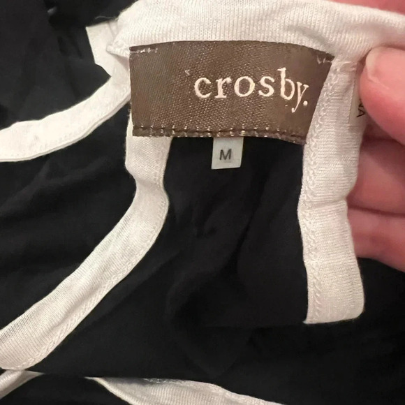 NWT Crosby. Black and White Tank in M - Picture 3 of 4